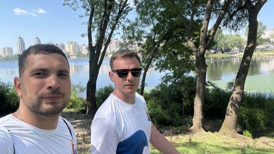 На березі Дніпра